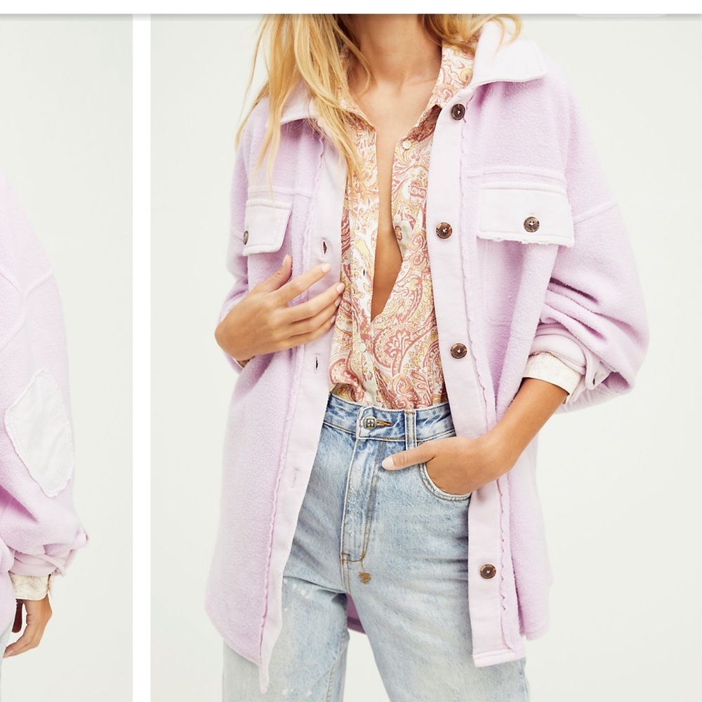 Free people ruby jacket in ethereal